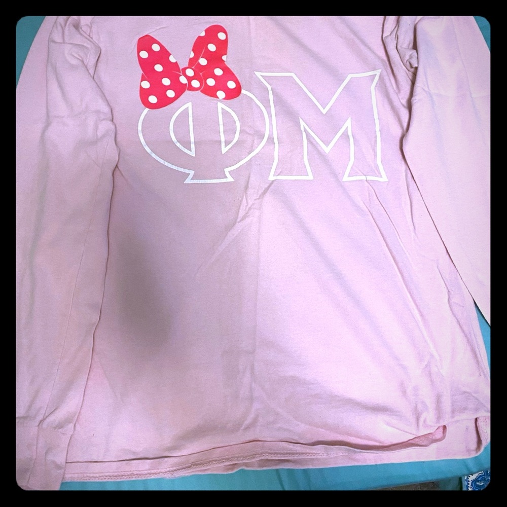 Phi Mu Sorority shirt Disney